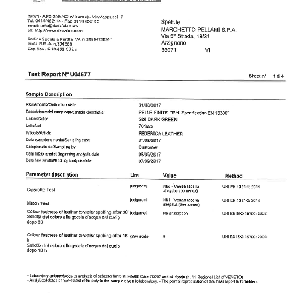 skora - trudnopalnosc BS EN ISO 1021 1 2 2014